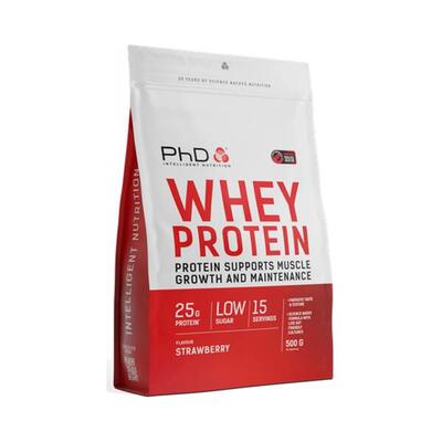 Phd whey protein (1000g) strawberry - eiwitten - wei-eiwit concentraat