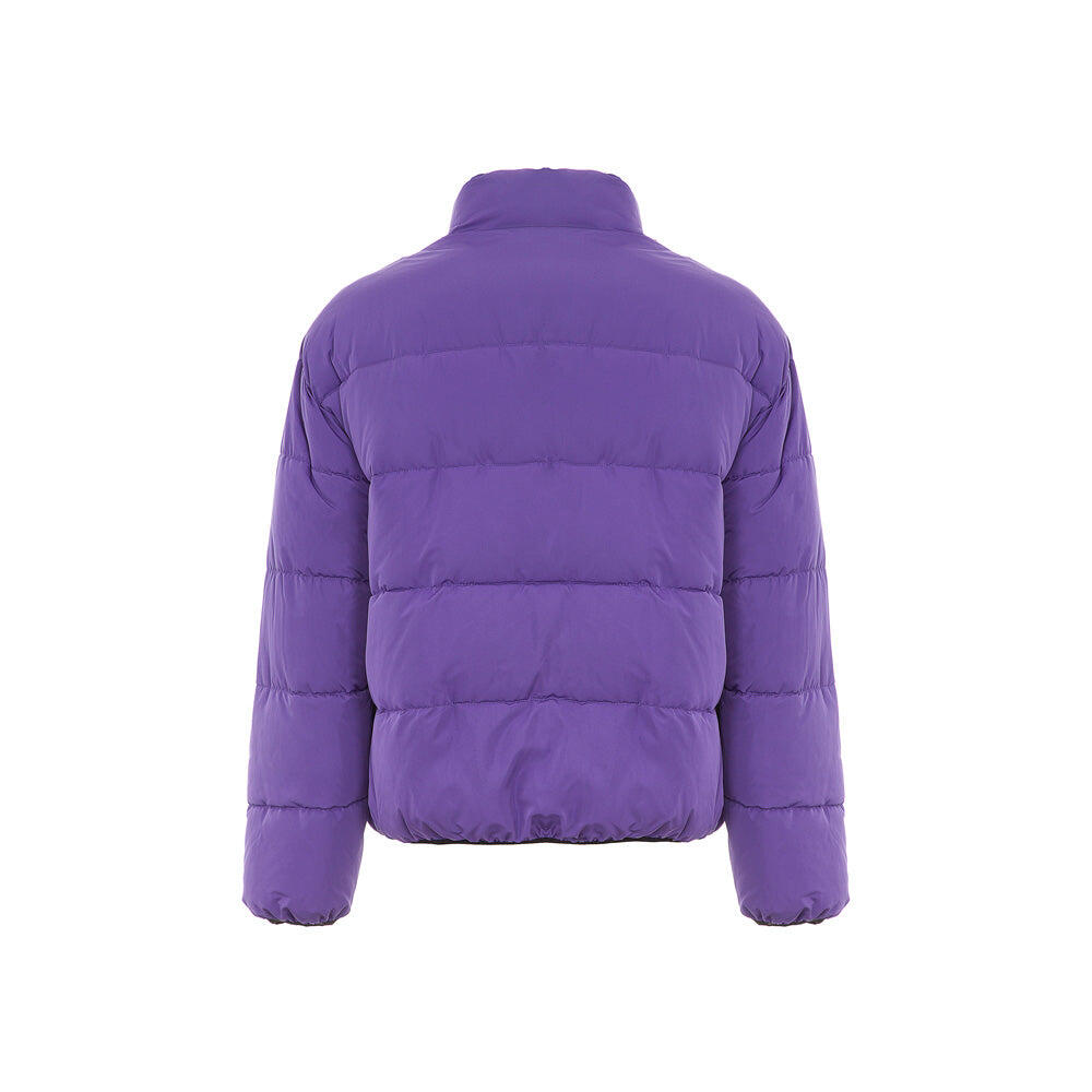 Giubbotto bomber imbottito pesante VIOLA 2/6