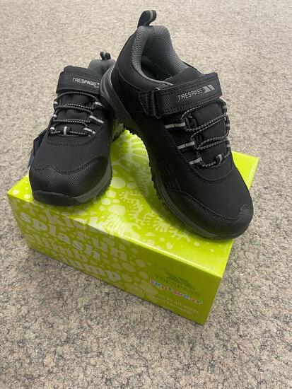 Trespass Harrelson Low Cut - Basket Enfant Noir