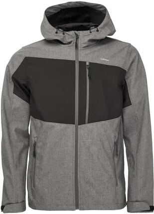 Veste Softshell Homme Loap Ladan Gry-blk Gris