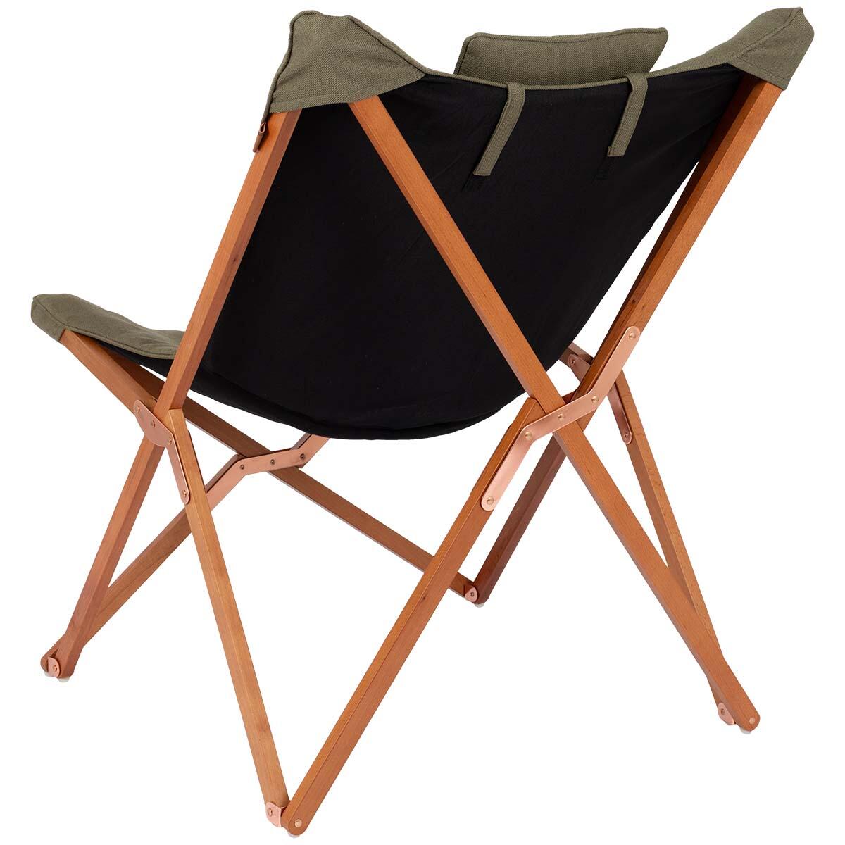 Bo-Camp - Relaxstoel - Bloomsbury - L - Oxford Polyester - Groen 3/6