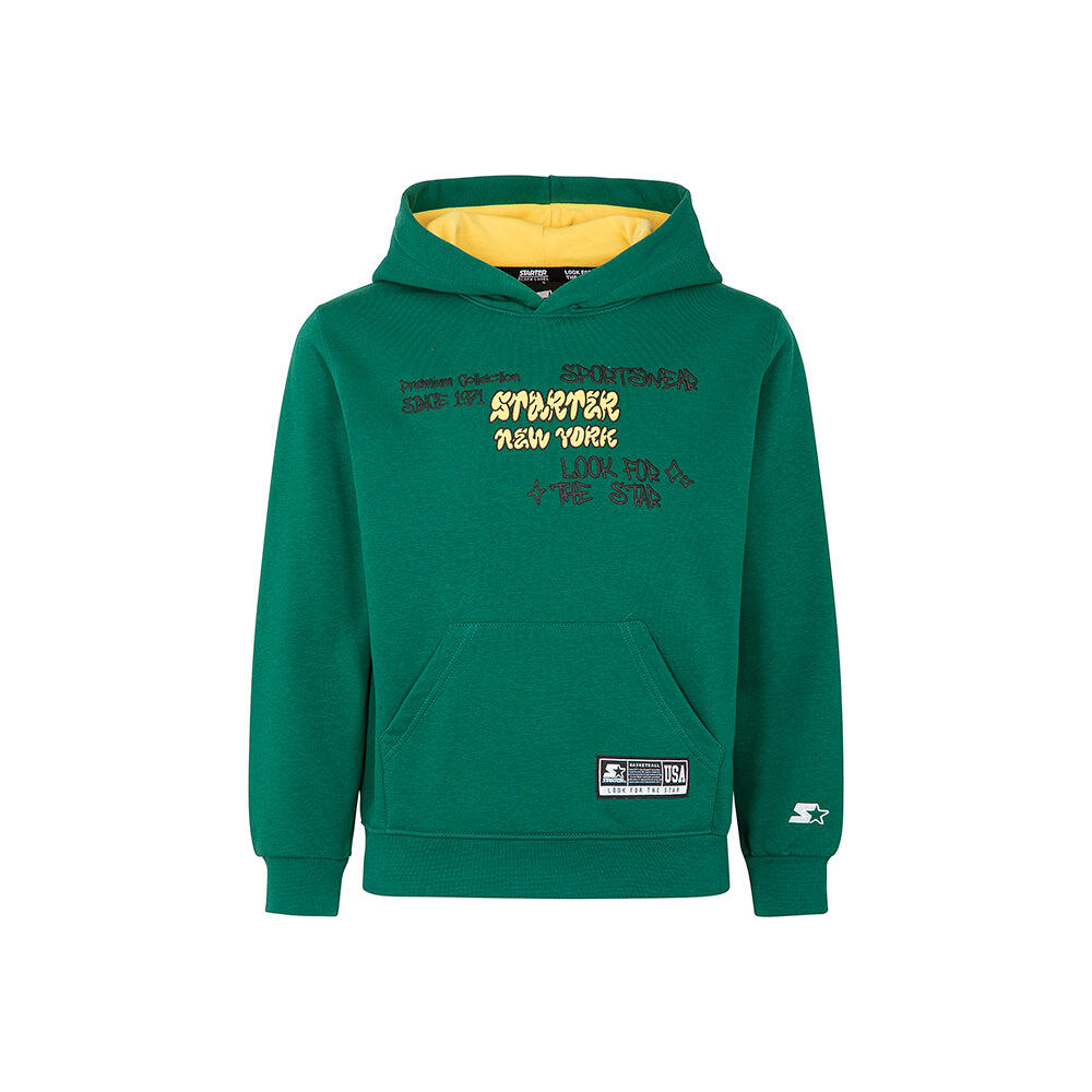 Sweatshirt jongens Starter groen 1/3
