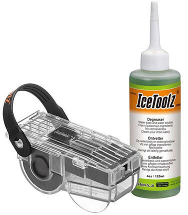IceToolz Kettenreiniger mit Entfetter 120 ml