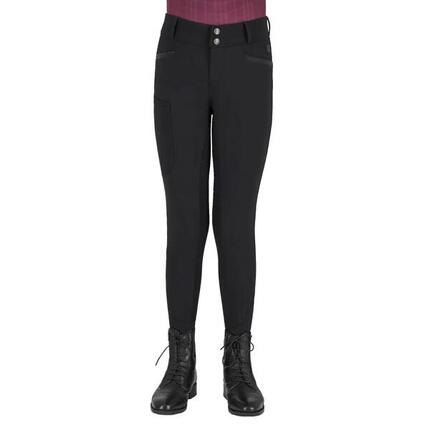 Pantalon équitation full grip fille QHP Zahra