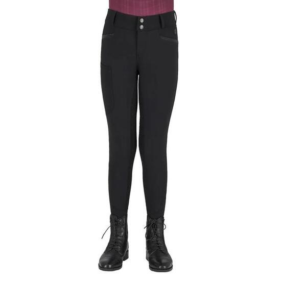 Pantalon équitation full grip fille QHP Zahra