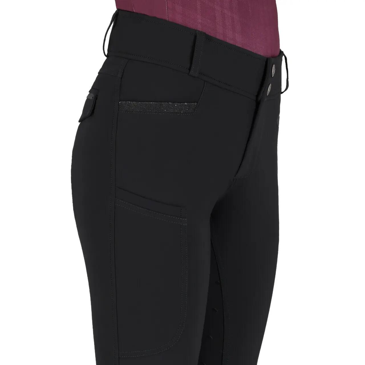 Pantalon équitation full grip fille QHP Zahra 6/7