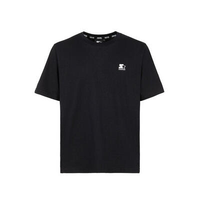 T-shirt Iconic ricamata NERO