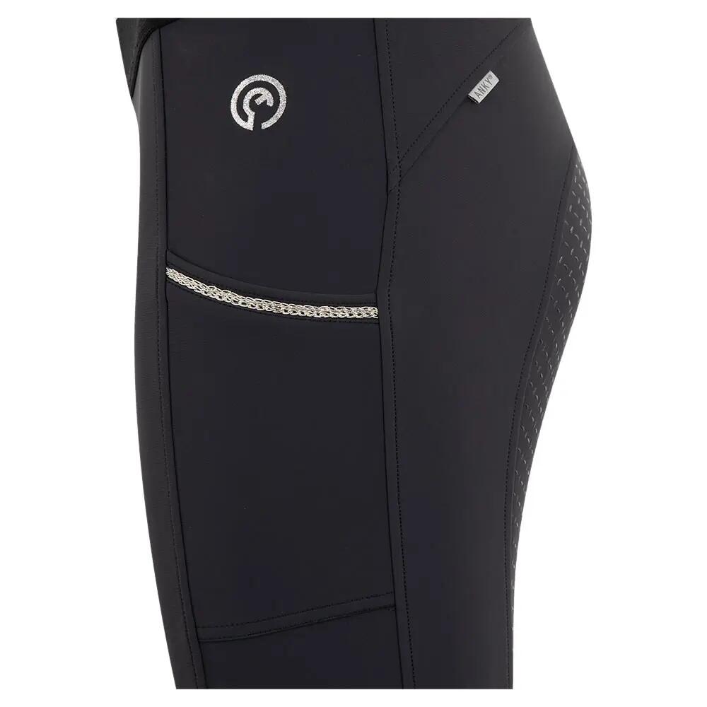 Legging de concours d'équitation full grip en silicone femme ANKY Tournament 4/5