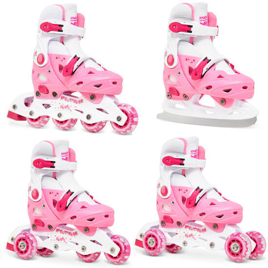 Rolki Wrotki Łyżwy Regulowane 4w1 RAVEN Balloon