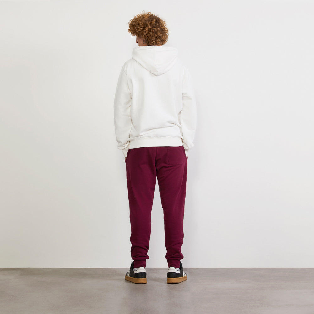 Pantaloni da uomo Iconic con ricamo BORDEAUX 5/5
