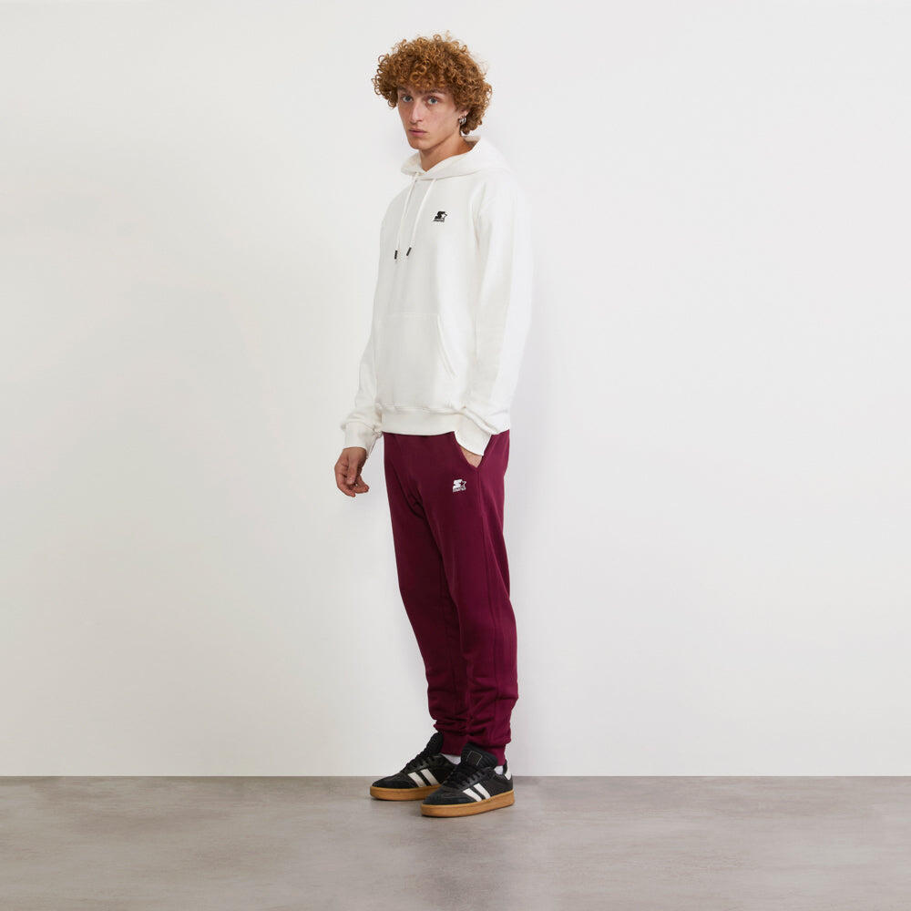 Pantaloni da uomo Iconic con ricamo BORDEAUX 4/5