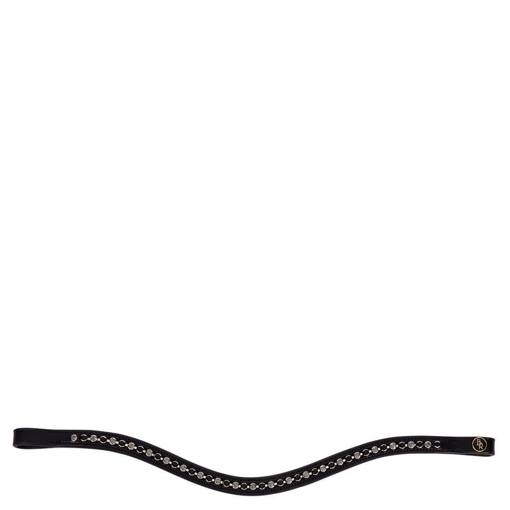 Browband for rounded horse BR Equitation Vosges Stellux