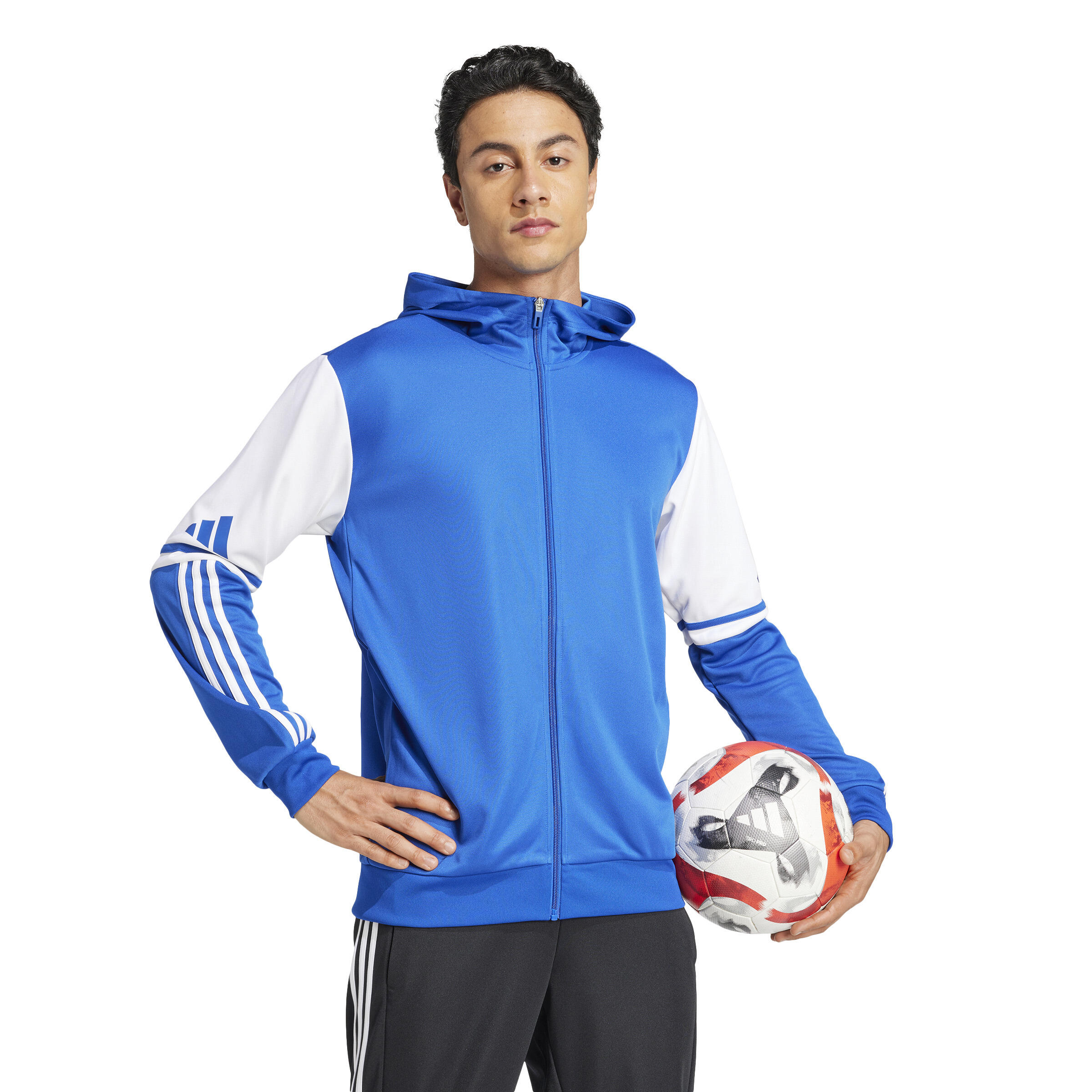 Veste de survêtement à capuche adidas Squadra25 3/6