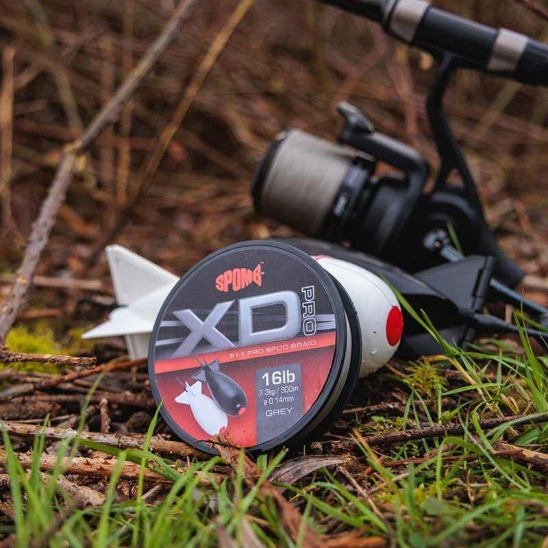 Tresse SPOMB XD Pro Grise 8+1 - 0,14 mm - 7,25 kg 2/7