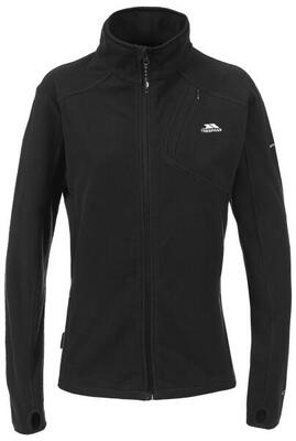 Trespass saskia - dames microfleece at100 zwart