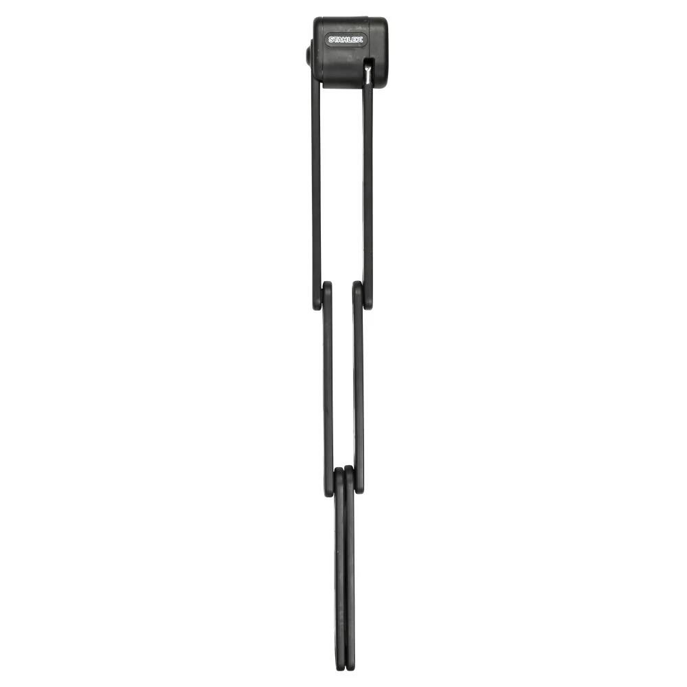 Antivol pliable pour vélo Noir 95 cm Avec support 3/7