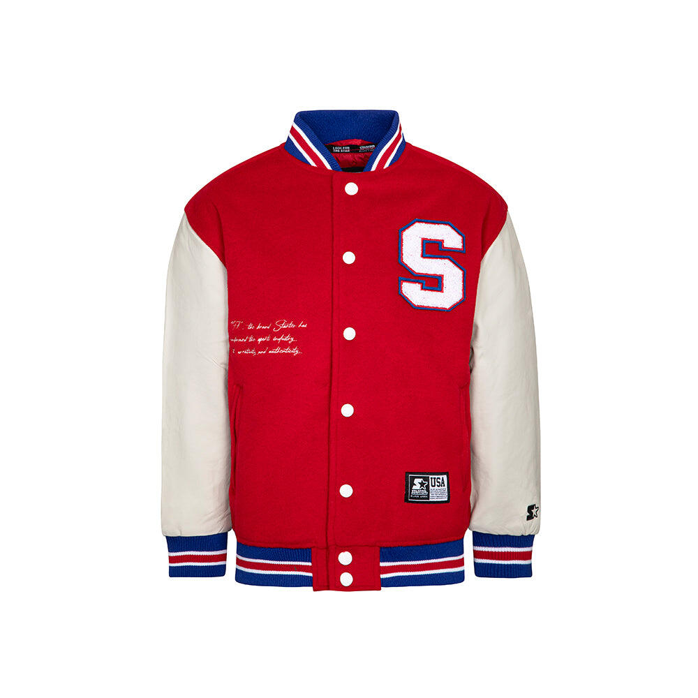 College Bomber Bambino ROSSO 1/5