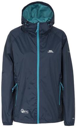 Trespass Qikpac Damen Regenjacke Blau