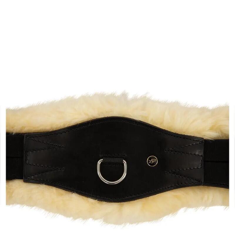 Sangle de dressage BR Equitation Lincoln cu piele de oaie