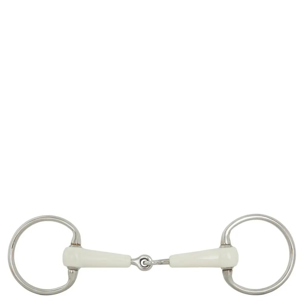 Mors olive pour cheval simple brisure combiné BR Equitation 1/2