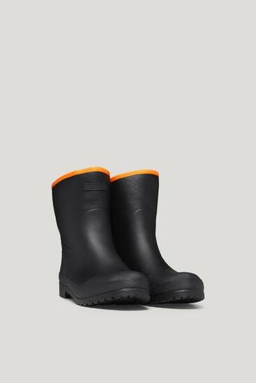 Gummistiefel wasserdicht warm gefüttert Nimis Winter Schwarz