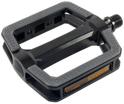 Pedale flat UNION SP-180 9/16" alluminio nero/grigio