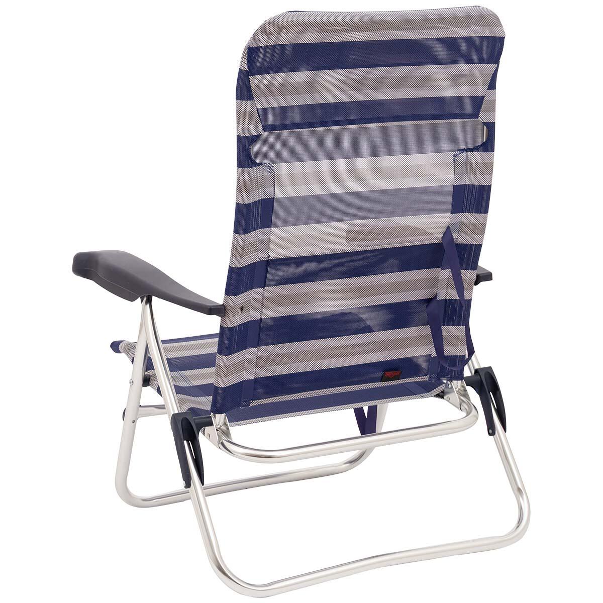 Silla playa - AL/205 - Rayas azules 3/6