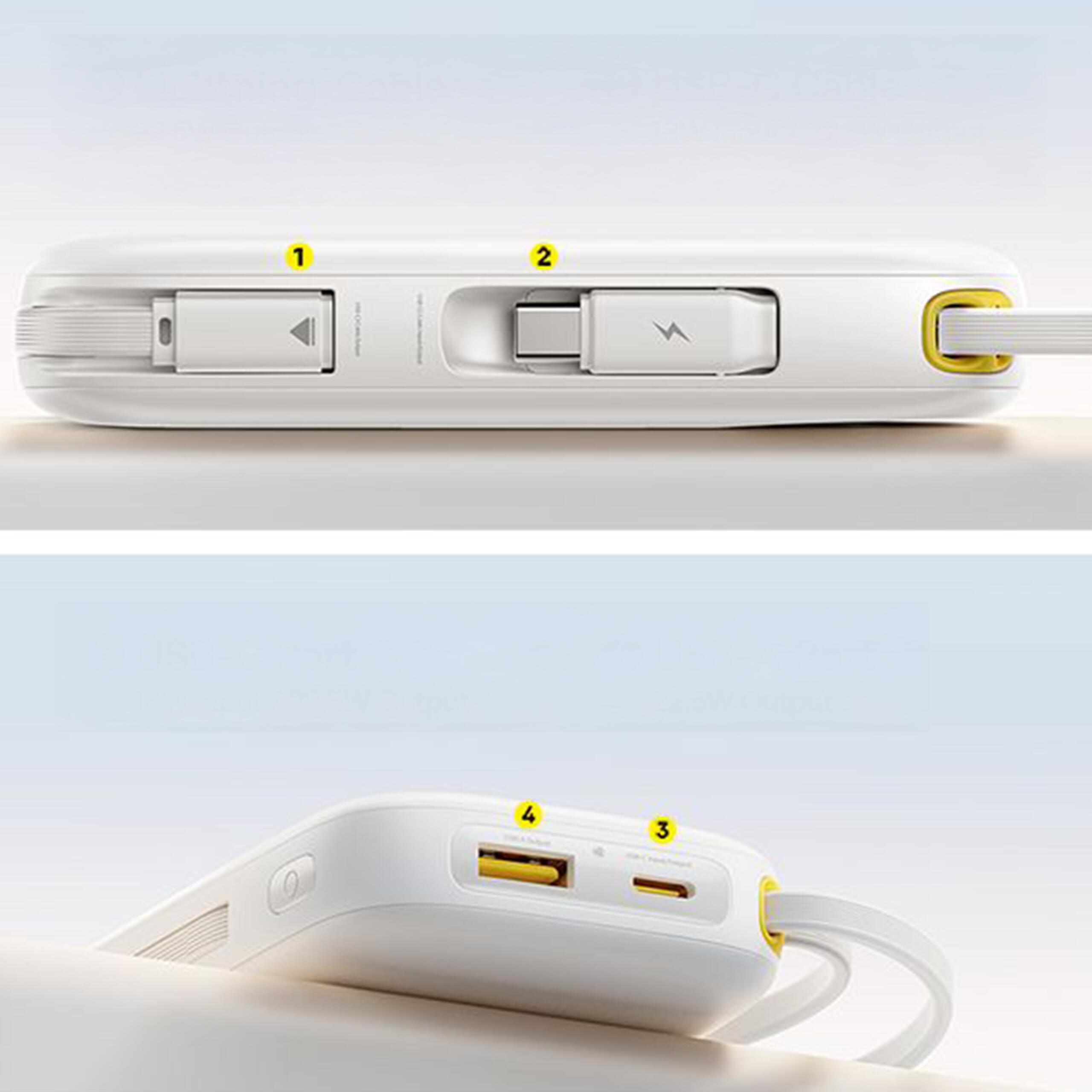 Powerbank Baseus 10000 mAh 22.5W USB-C Lighting USB-A 6/7