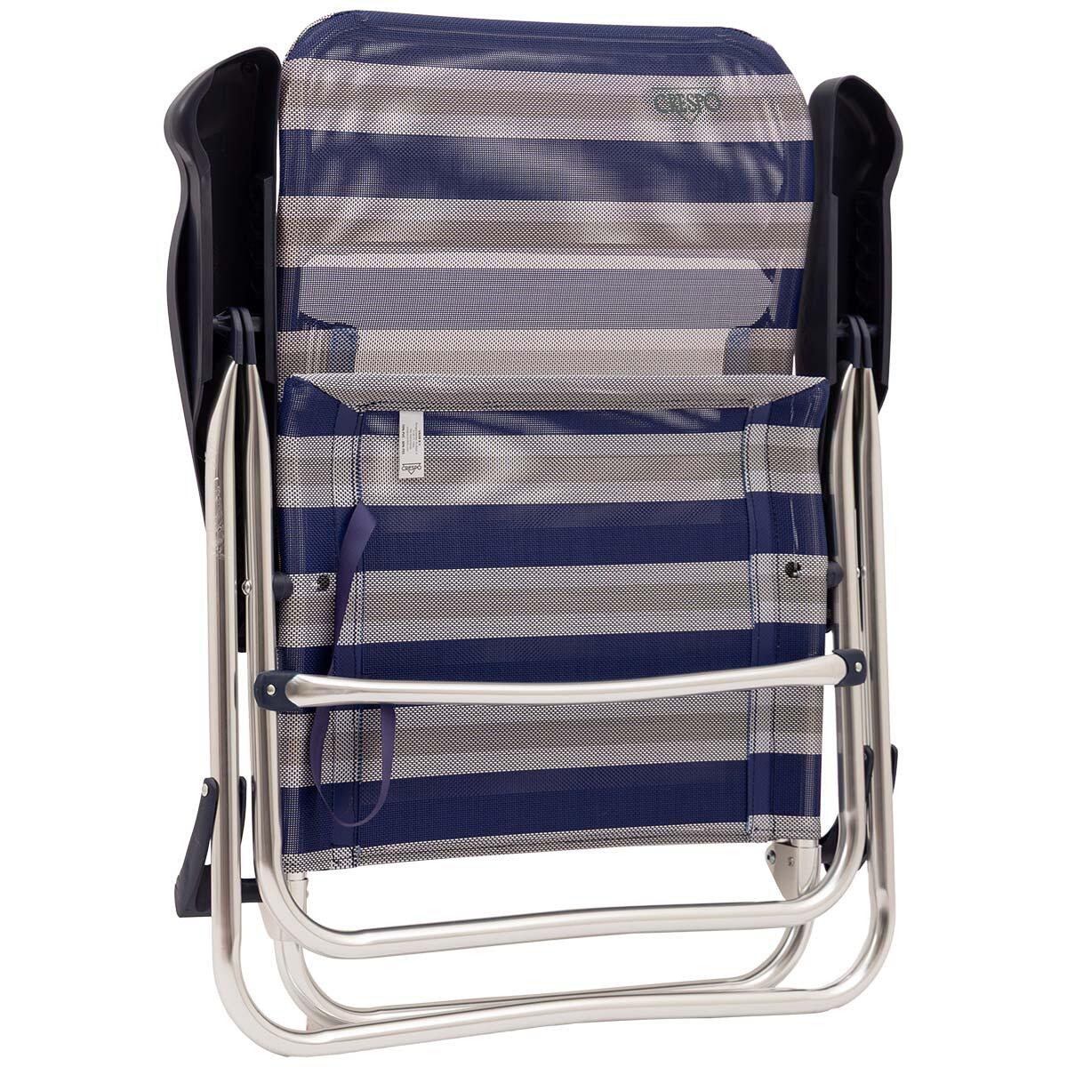 Silla playa - AL/205 - Rayas azules 6/6