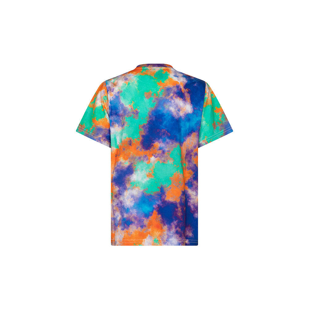 T-shirt da bambino – Effetto Tie-Dye e Maxi Logo 2/4