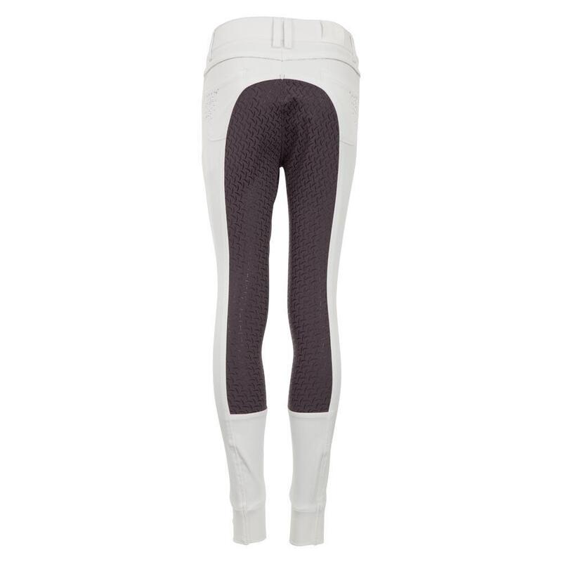 Pantalon echitație BR Equitation Navan pentru copii cu grip complet