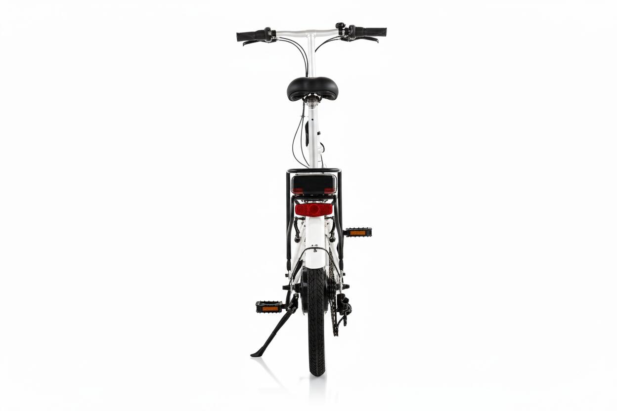 BICICLETA ELÉCTRICA PLEGABLE COPPI CAPRI BLANCA 3/6