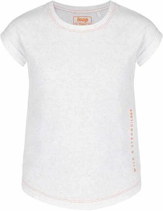 T-shirt fille Loap Bua en coton, manches courtes