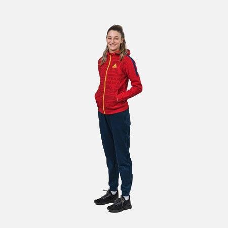 Trening Travel TeamRomania20 rosu/navy feminin