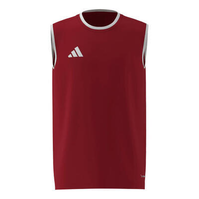 Adidas entrada 26 sleeveless jersey voor kinderen