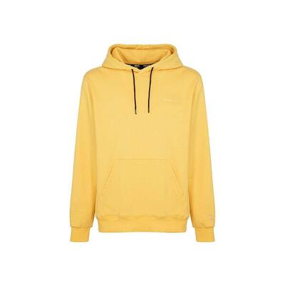 Hoodie Gialla Street Basketball con Logo New York