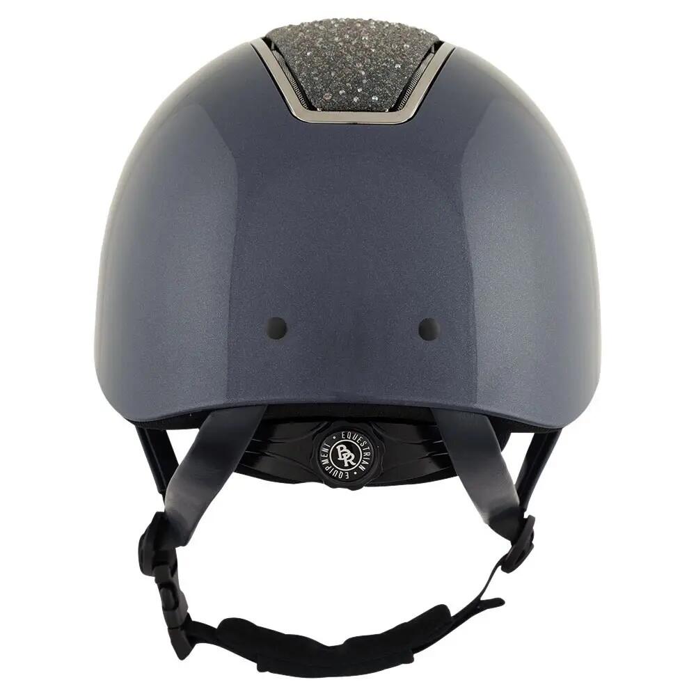 Rijhelm met polovizier BR Equitation Omega Glamourous Glossy 2/2
