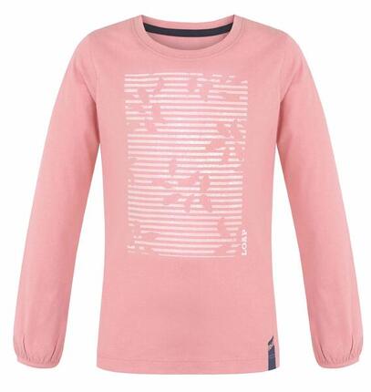 T-shirt Loap Bilanka manches longues fille rose 116