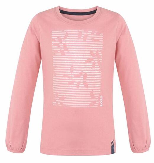 T-shirt Loap Bilanka manches longues fille rose 116