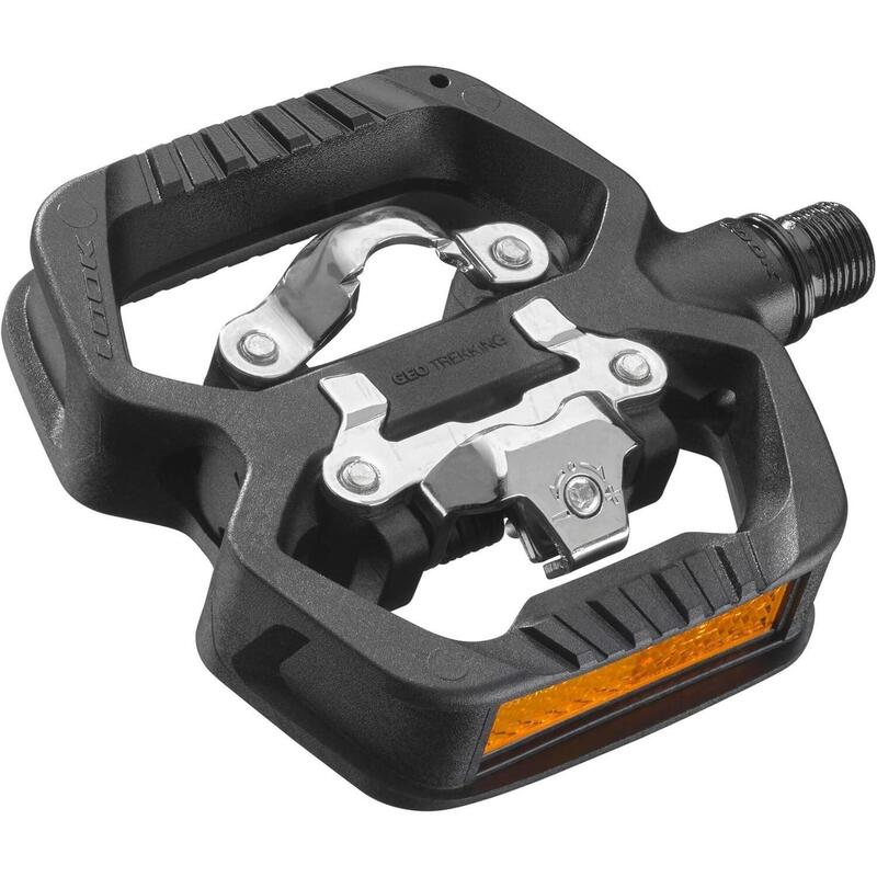 Pedale Trekking platforma - SPD GEO TREKKING - negru