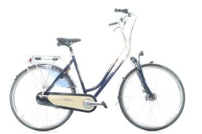 Tweedehands raleigh priority, shimano nexus, blauw