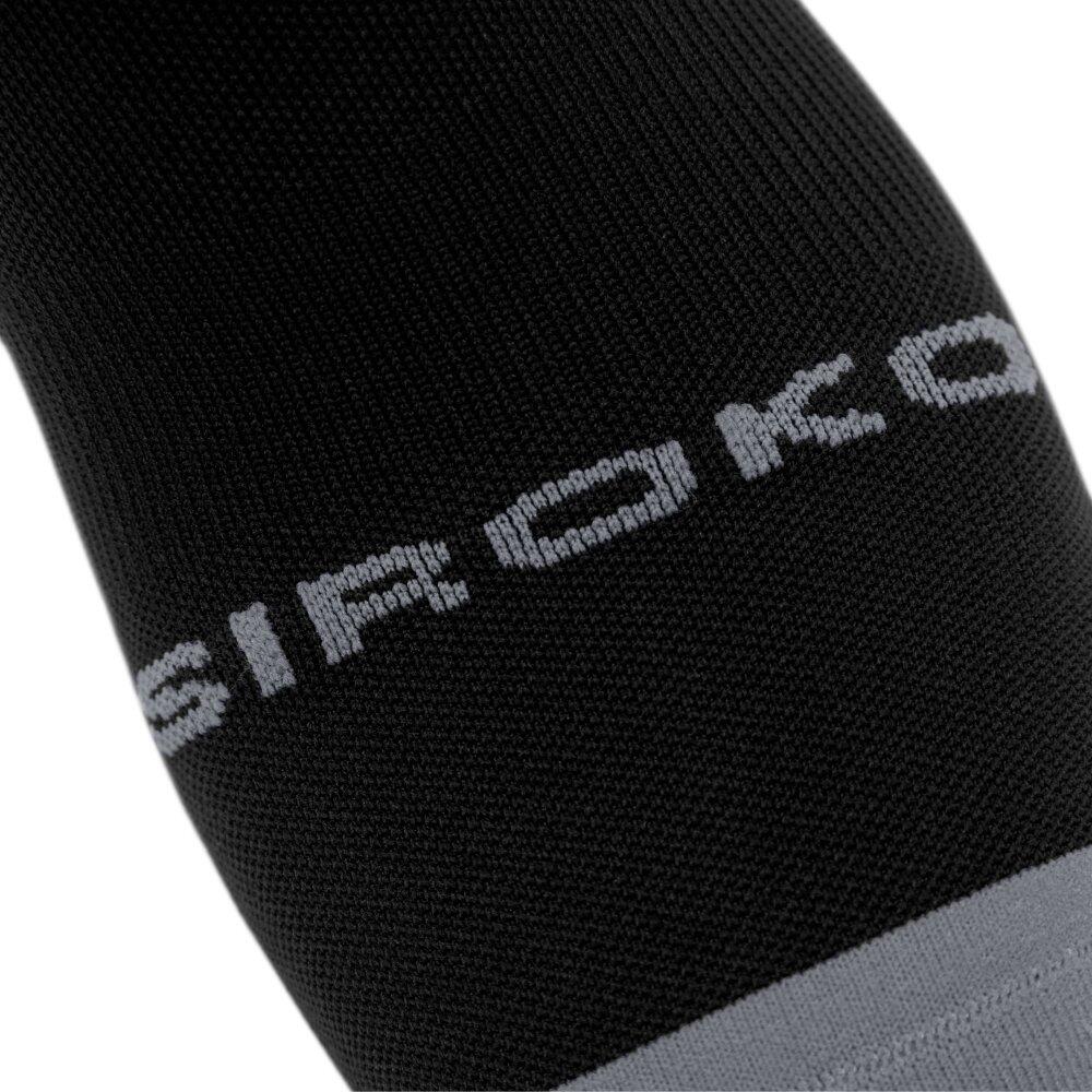 Calze da ciclismo gravel a mezza gamba Uomo e donna GS2 Black Nero 4/6
