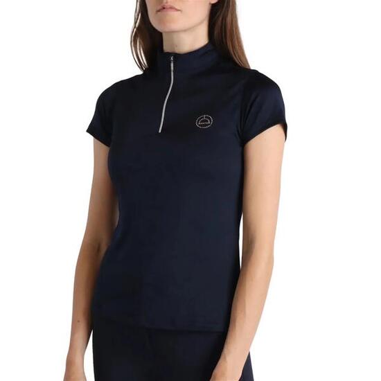 Polo d'équitation fille Montar Everly