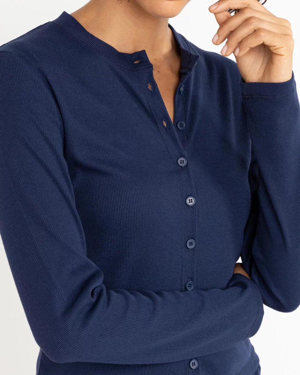 Top Cardigan Jessi - Chaleco Mujer 3/4