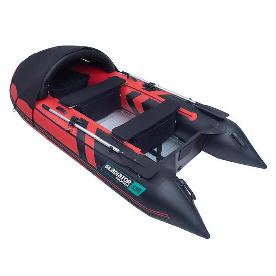 Ponton Gladiator C330AL 330cm Sztywna Aluminiowa Podłoga 4os. 575kg 15KM