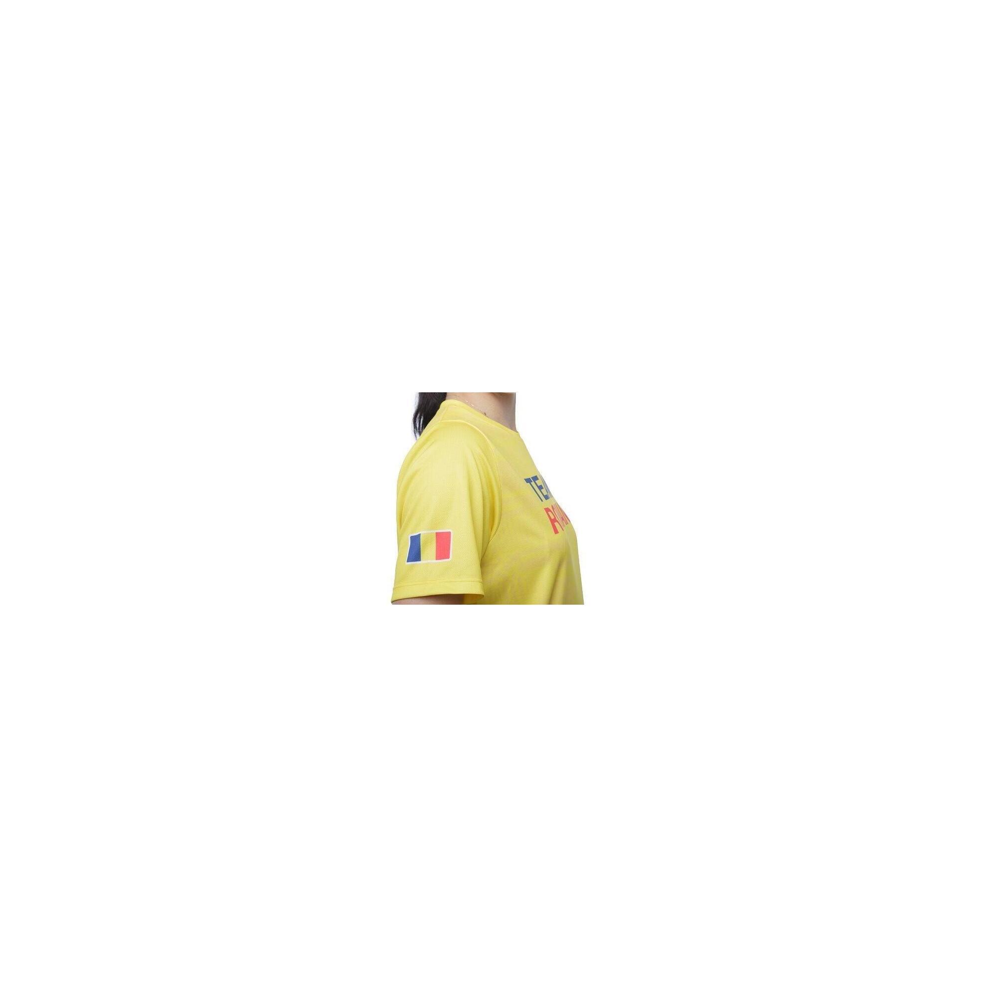 Tricou Poly Peak TeamRomania20 Galben