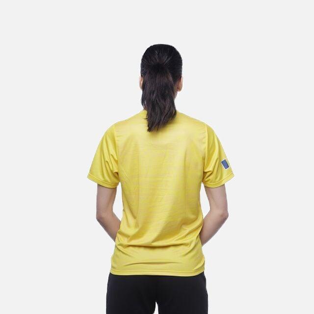 Tricou Poly Peak TeamRomania20 Galben