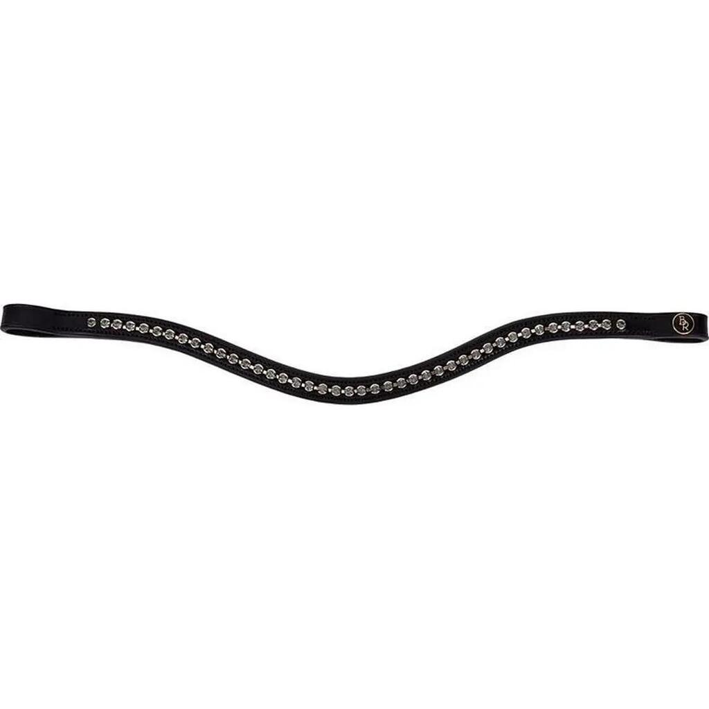 Browband for rounded horse BR Equitation Vosges Stellux