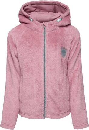 Sweat fille Loap Chemila zippé rose