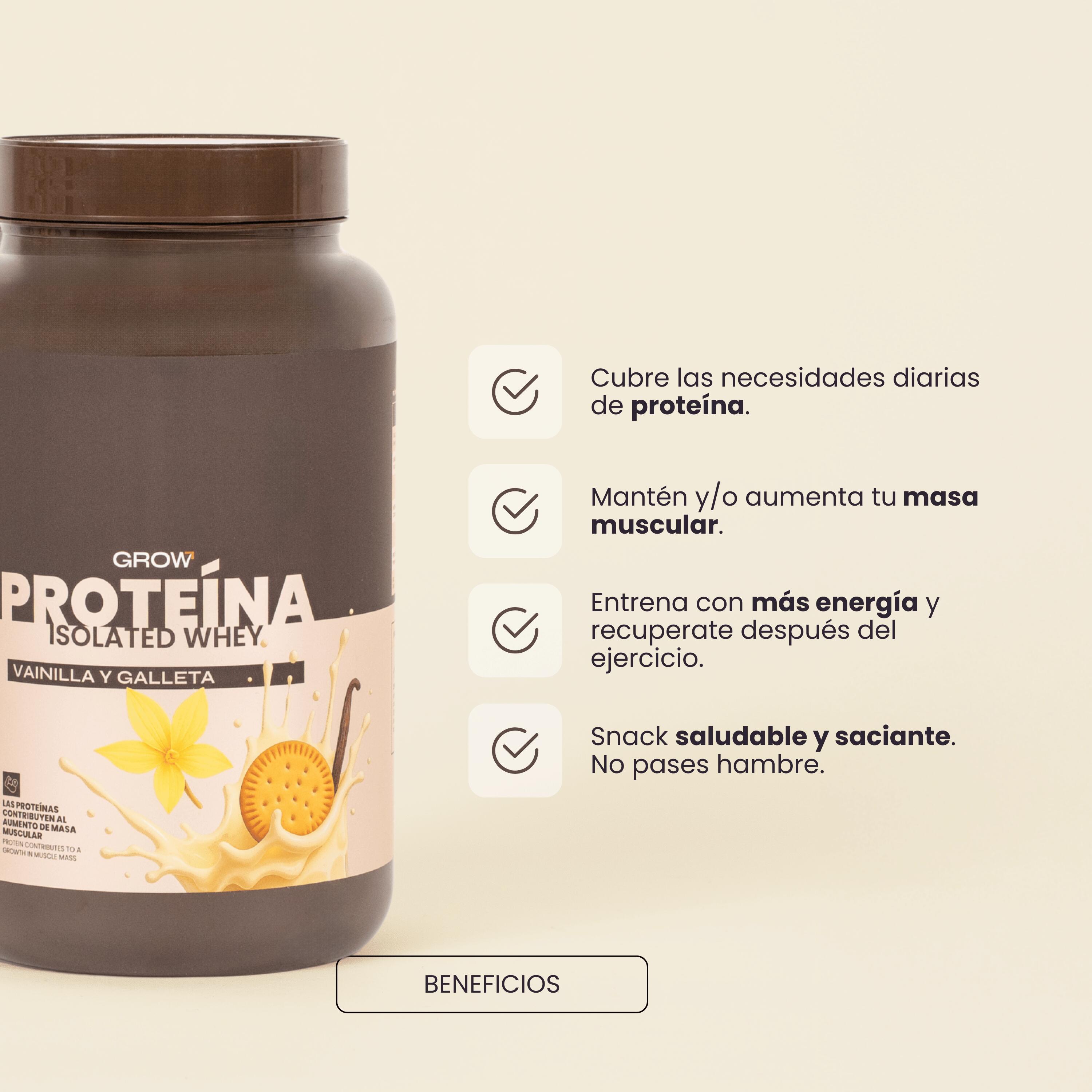 Proteína Monodosis Vainilla y Galleta 5/7